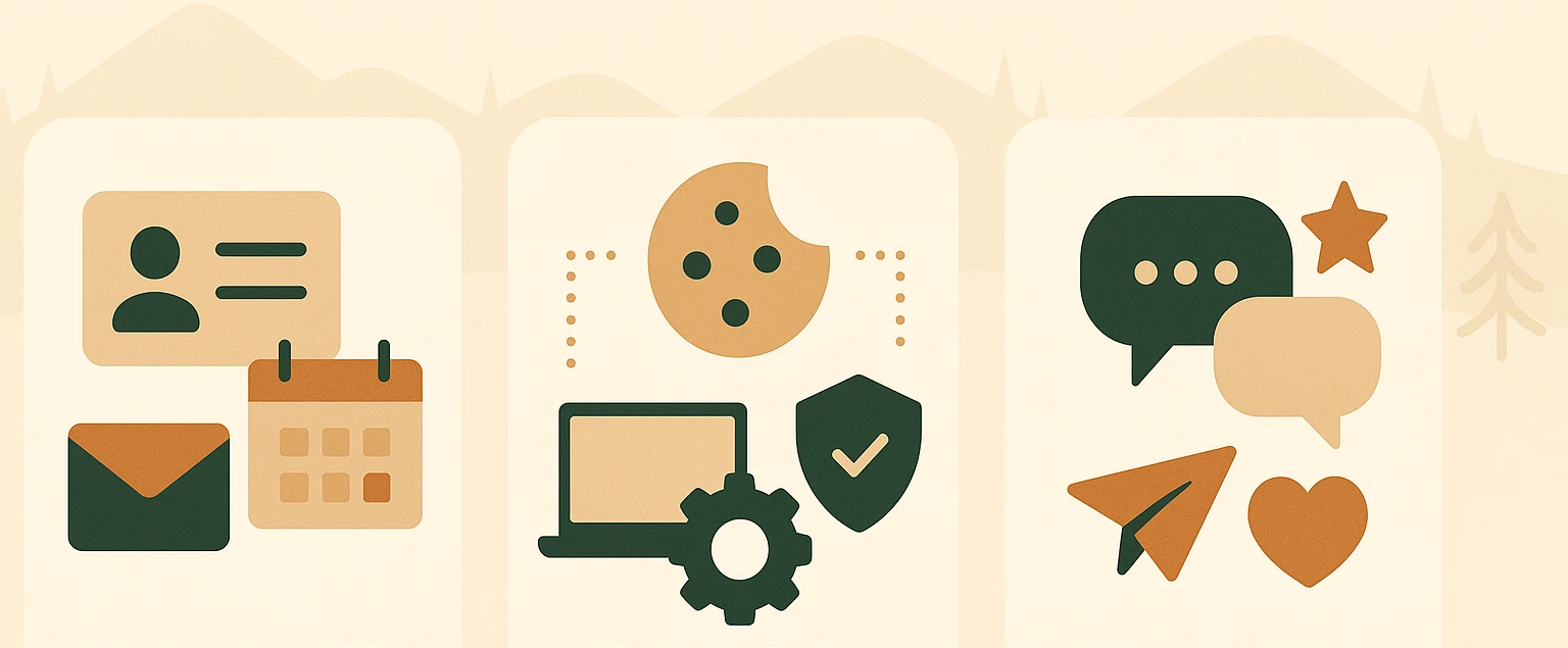 Personal data we collect